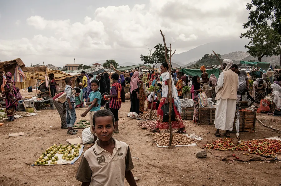 A market in Ghinda, Eritrea, November 2014. ?w=200&h=150