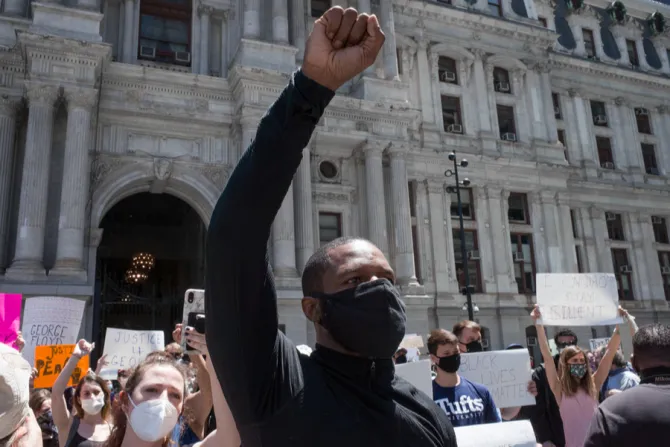 A protest in Philadelphia after the killing of George Floyd Credit Shantanu Saha  Shutterstock