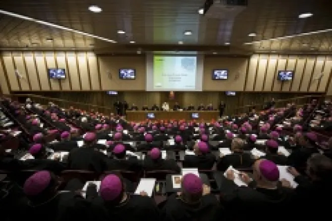 A session of the Synod on Evangelisation October 10 2012 Credit Mazur catholicnewsorguk CNA500x320 Vatican Catholic News 10 15 12