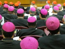 Bishops attend a 2012 synod. 