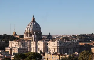 St. Peter's Basilica in Vatican City, Jan. 25, 2015.   Bohumil Petrik/CNA.