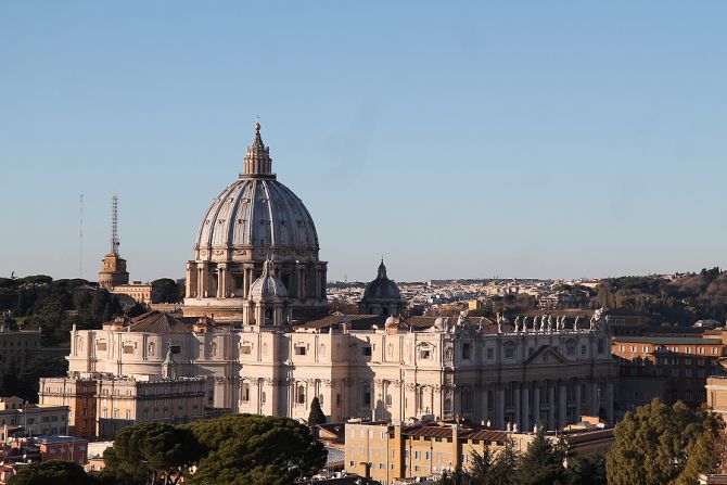 A view of St Peters Basilica in Vatican City Jan 25 2015 Credit Bohumil Petrik CNA 3 CNA 1 26 15