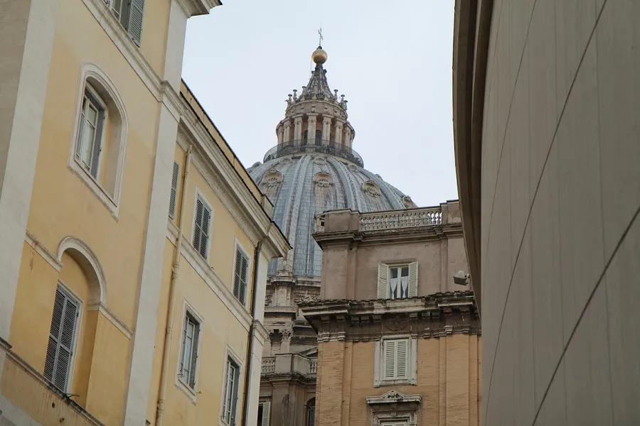 A view of St. Peter's Cupola from Casa Santa Marta. ?w=200&h=150