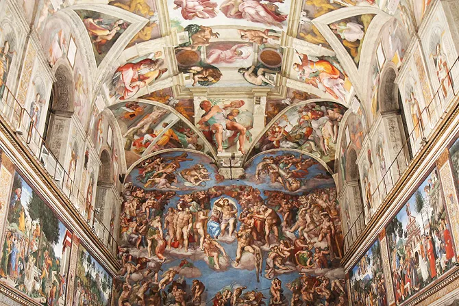 A view of the Vatican's Sistine Chapel on Oct 29 2014 Credit Bohumil Petrik CNA