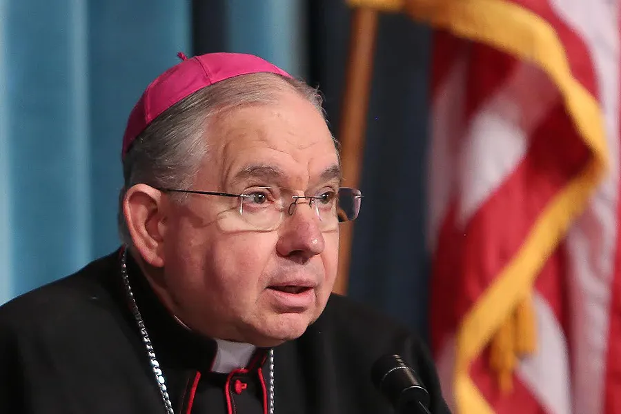 Archbishop Jose Gomez at the Pontifical North American College on May 2, 2015. ?w=200&h=150