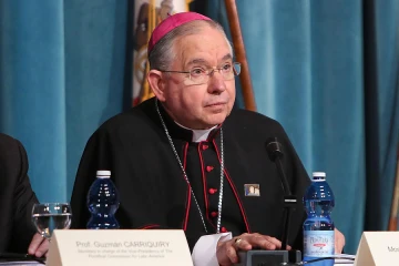 Abp Jose Gomez at the Pontifical North American College on May 2 2015 Credit Daniel Ibanez CNA 5 2 15