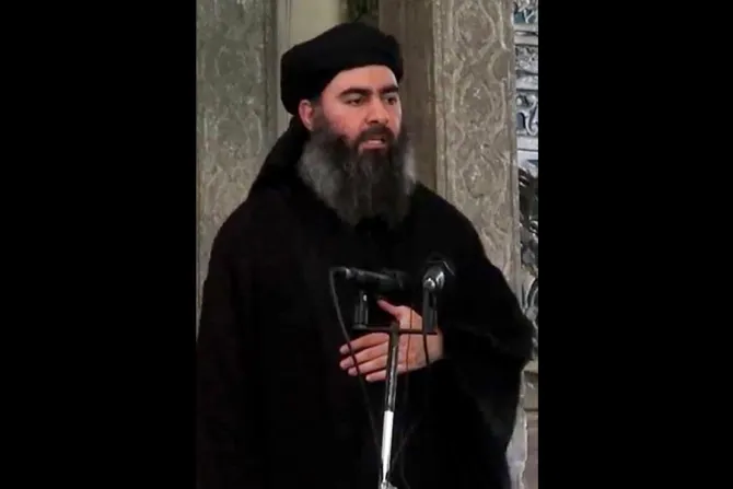 Abu Bakr al Baghdadi Credit Al Furq n Media via Wikipedia Public Domain CNA 10 29 15