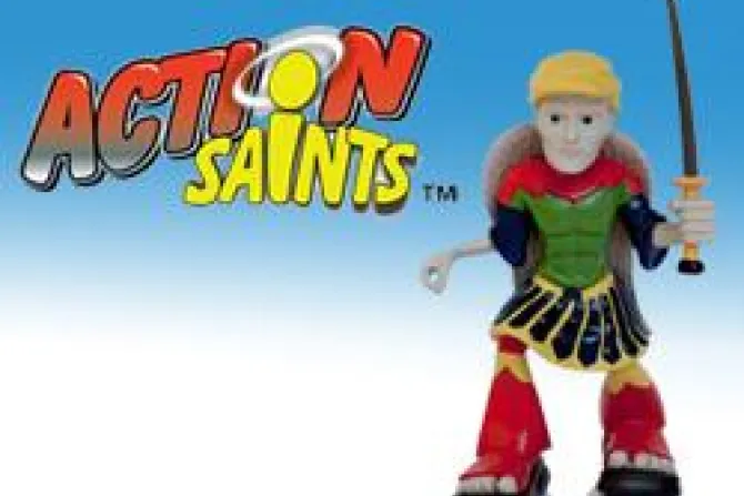 Action Saints St Michael Action Figure CNA US Catholic News 11 30 11