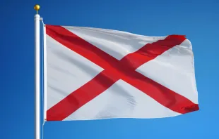Alabama flag.   railway fx / Shutterstock. 