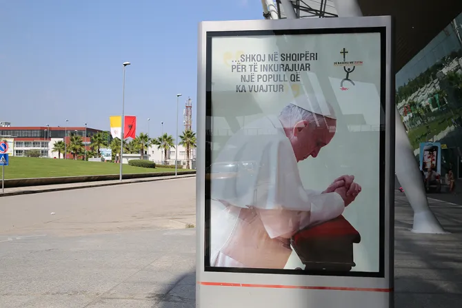 Albania prepares for Pope Francis September 21 papal visit Credit Daniel Ibanez CNA 2 CNA 9 19 14