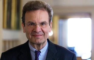 Albrecht von Boeselager, who was recently reinstated as Grand Chancellor of the Knights of Malta.   Daniel Ibanez/CNA.