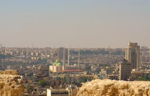 Aleppo in a time of peace -- a view from the Citadel, Oct. 1, 2009.   Guido Camici via Flickr. (CC BY 2.0).