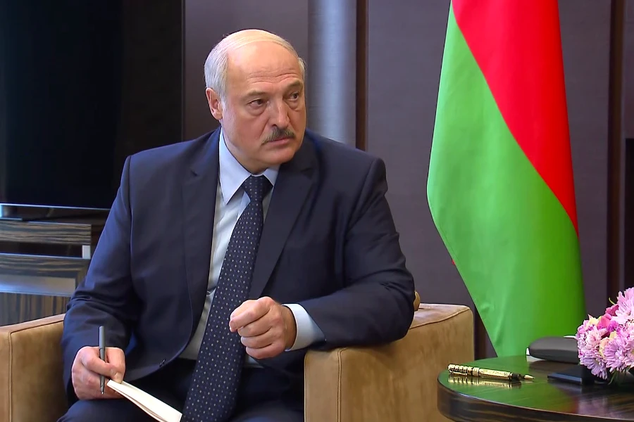 Alexander Lukashenko, president of Belarus. .  www.kremlin.ru.