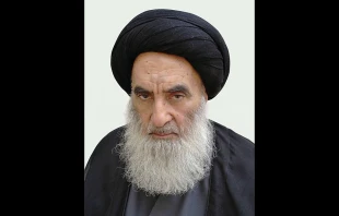 Ali al-Sistani, the leader of Shia Muslims in Iraq. Credit: IsaKazimi (public domain).
