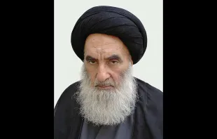 Ali al-Sistani, the leader of Shia Muslims in Iraq. Credit: IsaKazimi (public domain). 