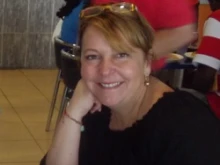 Cuban pilgrim Alina Buda.