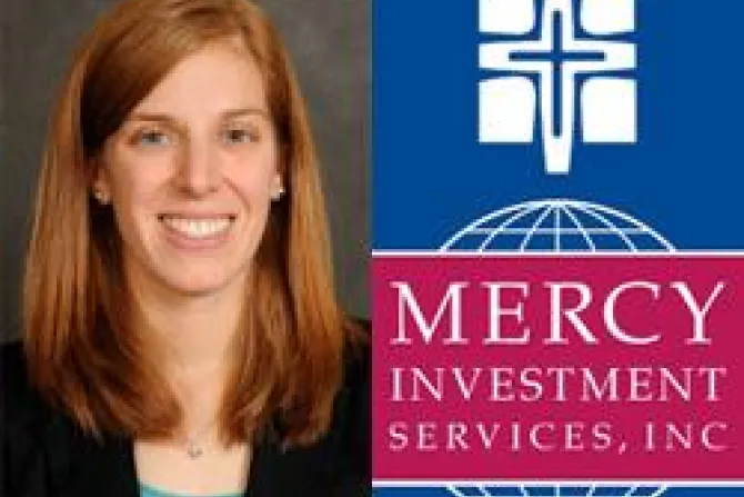 Amanda LePoire Mercy Investment Services cna US Catholic News 7 13 11