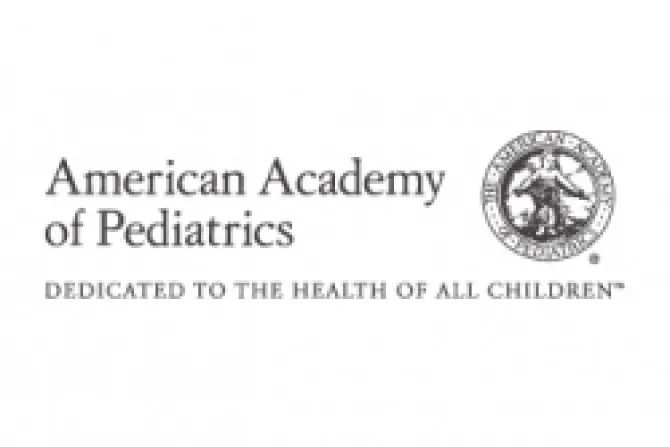 American Academy of Pediatrics logo CNA US Catholic News 3 22 13