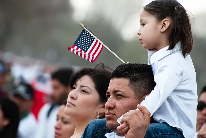 American flag family Credit Ryan Rodrick Beiler Shutterstock CNA