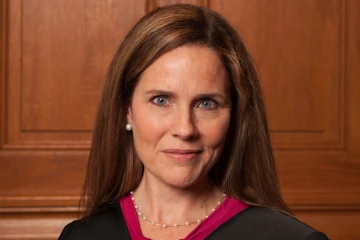 Amy Coney Barrett judge robe