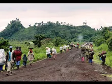 An estimated 2.2 million people are said to be displaced within Congo. 