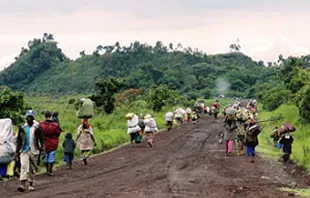 An estimated 2.2 million people are said to be displaced within Congo.   Caritas Congo.