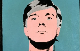 Andy Warhol, Self-Portrait, 1964 via The Andy Warhol Museum, Pittsburgh. The Andy Warhol Foundation for the Visual Arts, Inc.