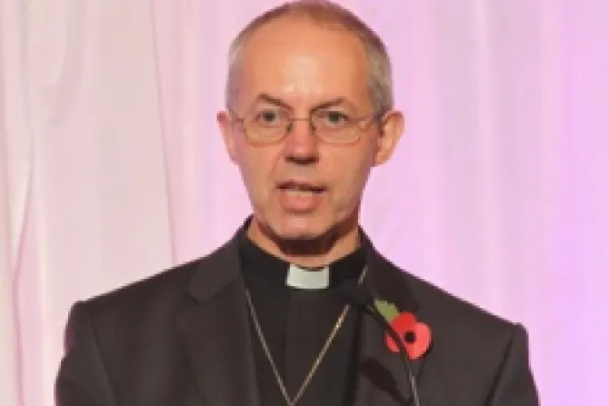 Angelican Bishop Justin Welby was announced as the 105th Archbishop of Canterbury Credit Lambeth Palace Picture Partnership 2 CNA World Catholic News 11 9 12