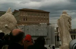 Pope Francis gives his first Angelus from his window at St. Peter's Square. ?w=200&h=150