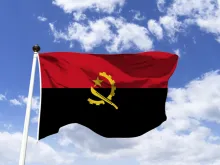 Angola flag. 