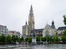 The Cathedral of Our Lady in Antwerp, Belgium. 