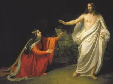 Appearance of Jesus Christ to Maria Magdalena by Alexander Andreyevich Ivanov, 1835. Public domain via Wikimedia.