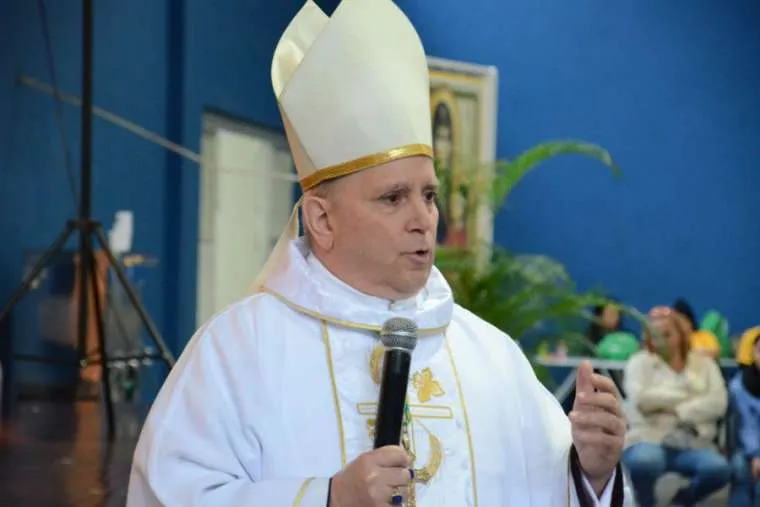 Archbishop Samuel J. Aquila of Denver gives a catechesis session during World Youth Day in Rio July 25, 2013. ?w=200&h=150