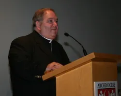 Archbishop Bernard Hebda, Coadjutor of Newark, speaking at a press conference Sept. 24, 2013. ?w=200&h=150
