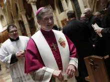 Archbishop Blase Cupich at Chicago's Holy Name Cathedral for the Rite of Reception Nov. 17, 2014. 