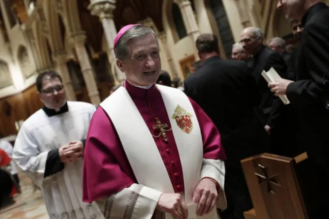 Archbishop Blase Cupich at installation Mass at Holy Name Cathedral in Chicago on Nov 17 2014 Credit Joshua Lott Getty Images CNA