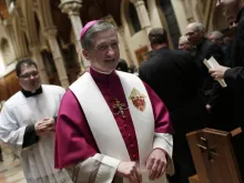 Archbishop Blase Cupich at installation Mass at Holy Name Cathedral in Chicago on Nov. 17, 2014. 