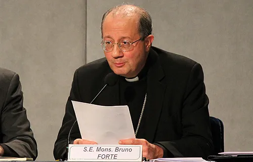 Archbishop Bruno Forte of Chieti-Vasto, special secretary of the current Synod of Bishops. ?w=200&h=150
