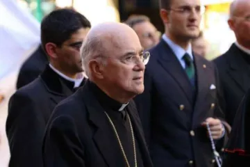 Archbishop Carlo Maria Vigano Credit Edward Pentin National Catholic Register CNA