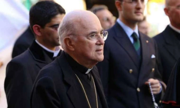 Archbishop Carlo Vigano Credit  Edward PentinNational Catholic Register