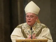Archbishop Chaput at the Basilica of the Immaculate Conception. 
