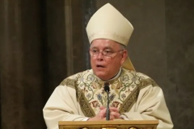 Archbishop Chaput at the Basilica of the Immaculate Conception Year of Faith CNA US Catholic News Credit Alan Holdren CNA 2 7 9 13