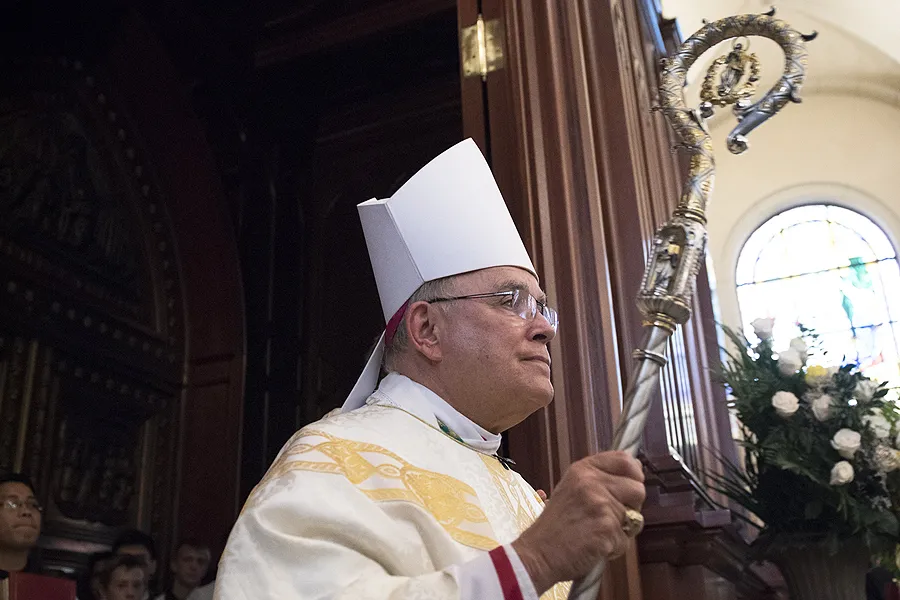 Archbishop Chaput processes into Mass, April 1, 2016. ?w=200&h=150