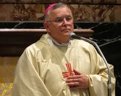 Archbishop Charles Chaput of Philadelphia celebrates Mass at the Altar of the Chair in St. Peter's Basilica, Oct 20, 2012. ?w=200&h=150