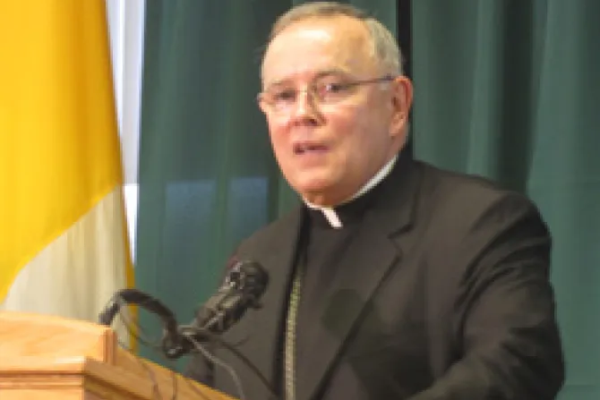 Archbishop Charles J Chaput Archdiocese of Denver press conference 2 CNA US Catholic News 7 21 11