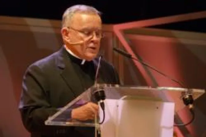 Archbishop Charles J Chaput speaks at a WYD Catechesis Session in Madrid CNA340x269 World Catholic News 8 17 11