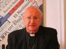 Archbishop Claudio Celli, president of the Pontifical Council for Social Communications. 