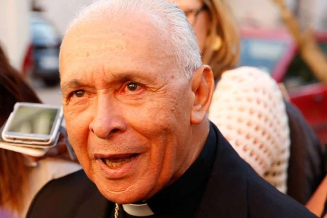 Archbishop Diego Patron Credit Daniel Ibanez CNA