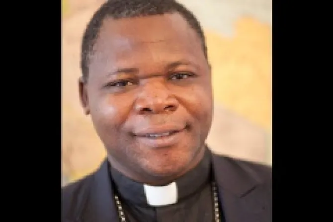 Archbishop Dieudonn Nzapalainga of Bangui Central African Republic Credit Aid to the Church in Need CNA 3 20 14