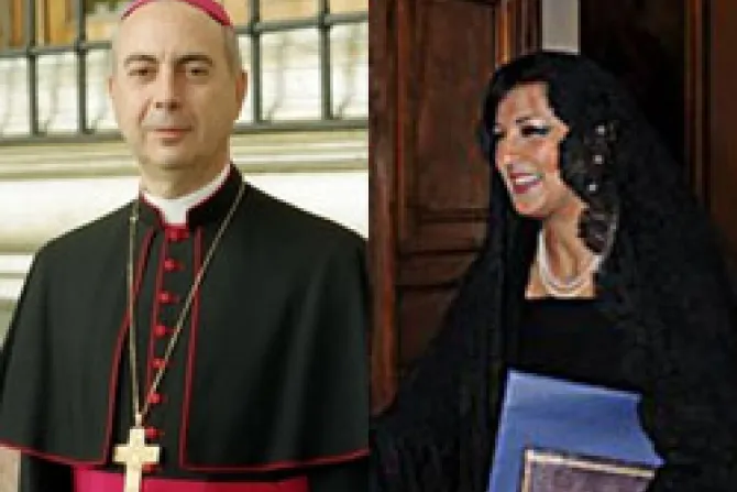 Archbishop Dominic Mamberti by Lilian Lukka Lamia Aly Hamada Mekhemar CNA World Catholic News 1 11 11